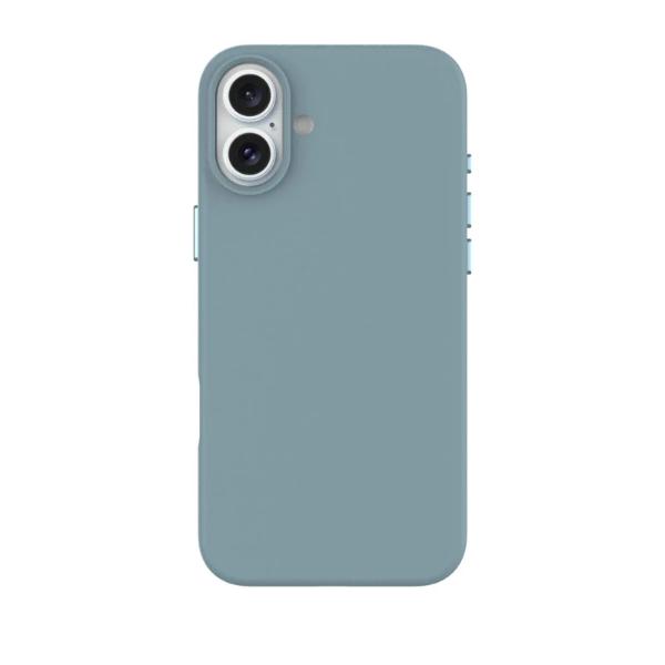 Stuffcool Premier mag magsafe compatible case for iPhone 16 Plus series (Sea Blue)
