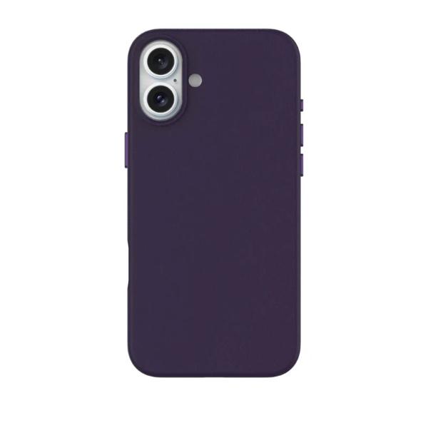 Stuffcool Premier mag magsafe compatible case for iPhone 16 series (Purple)