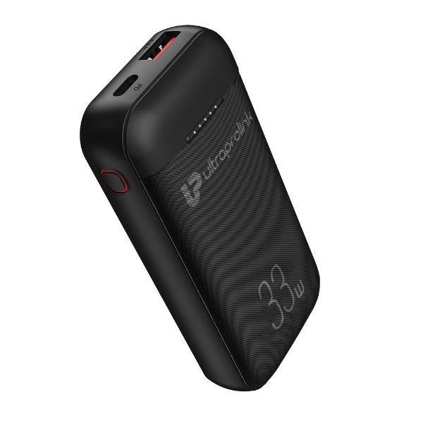UltraProlink Juice-Up 33W/10,000 mAh Power Bank UM1122BLK