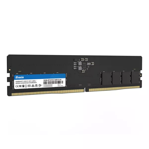 Buy Biwin 16GB UDIMM 5600Mhz DDR5 CL46 Desktop Memory at Best