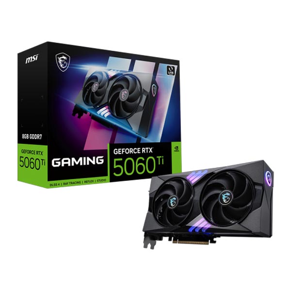 MSI GeForce RTX 5060 Ti 8G GAMING Graphics Card