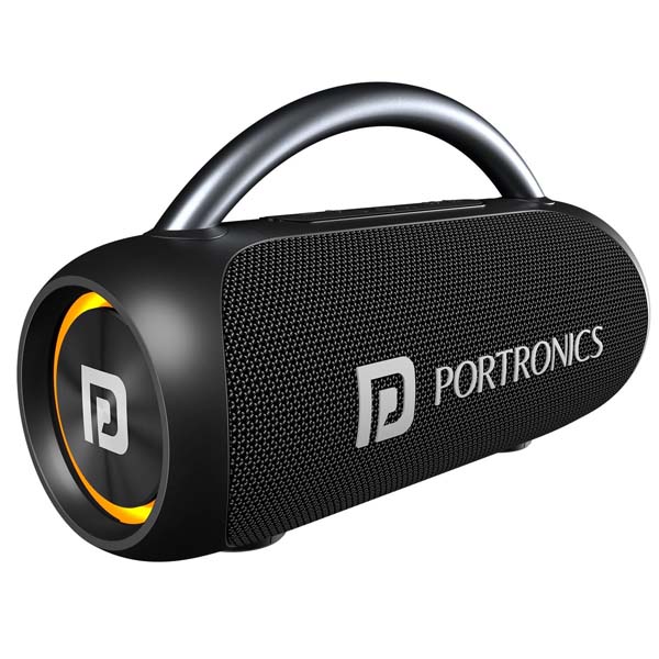 Portronics Radiant 30W Wireless Bluetooth Portable Speaker (Black)