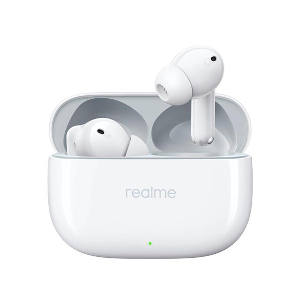 realme Buds T300 TWS in Ear Earbuds with 40H Play Time,30Db ANC, 360° Spatial Audio with Dolby Atmos, 12.4 Mm Dynamic Bass Boost Driver, Ip55 Water & Dust Resistant, Bt V5.3 (Youth White)