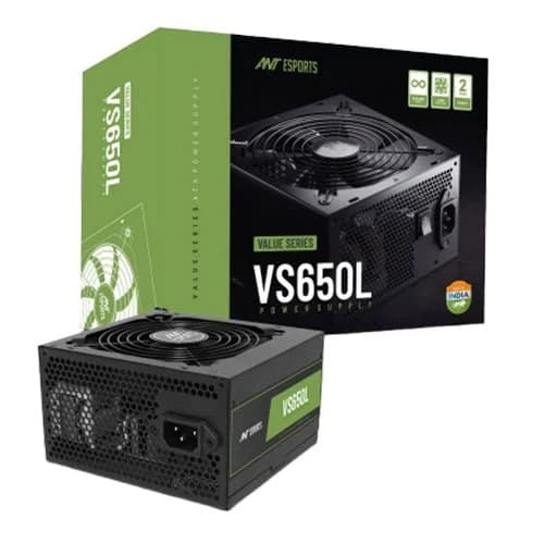 ANT Esports VS650L 650 Watt SMPS