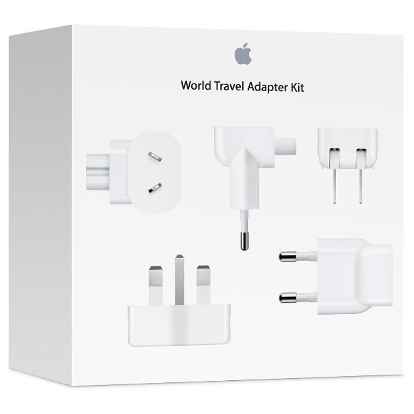 Apple Travel Adapter Kit Set of Seven AC Plugs