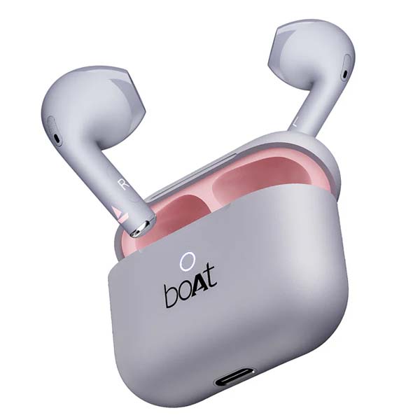 Boat Airdopes Alpha 35Hrs Battery Bluetooth TWS Earbuds (Peach Dusk)