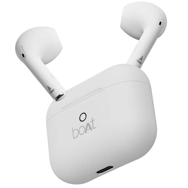 Boat Airdopes Alpha 35Hrs Battery Bluetooth TWS Earbuds (Swedish White)