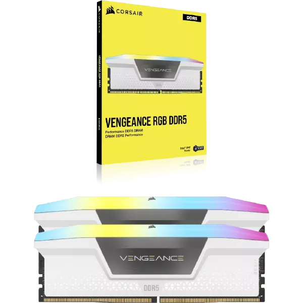 Buy Corsair Vengeance RGB 32GB (16GB x 2) 6000MHz DDR5 RAM - White