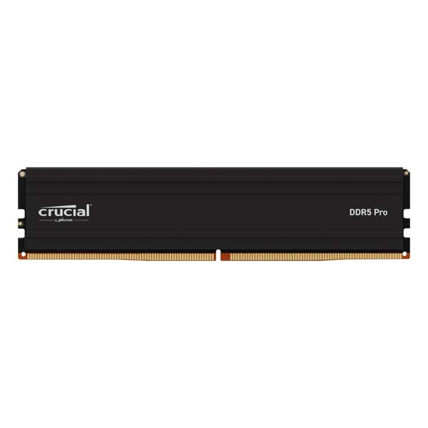 Crucial Pro 48GB DDR5-5600 MHZ UDIMM CL46 (24Gbit) Memory
