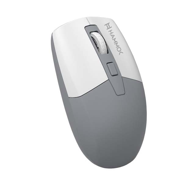 HAMMOK MYRA PRO Bluetooth Wireless Mouse (White)