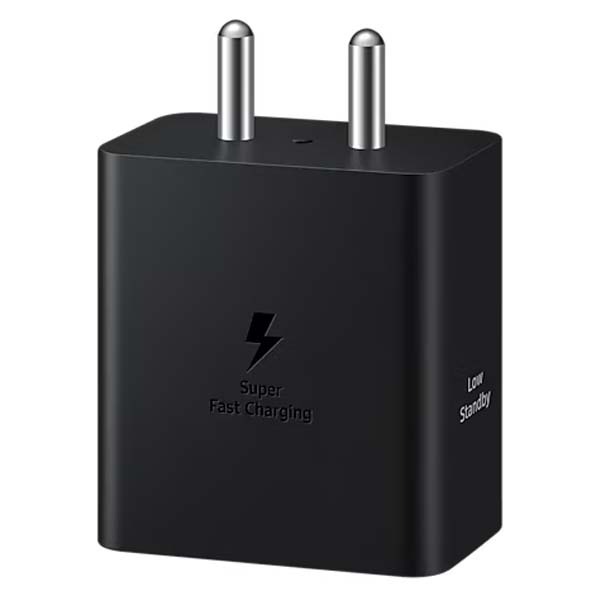 Samsung Original 45W Type-C Super Fast Travel Adaptor Without Cable (Black)