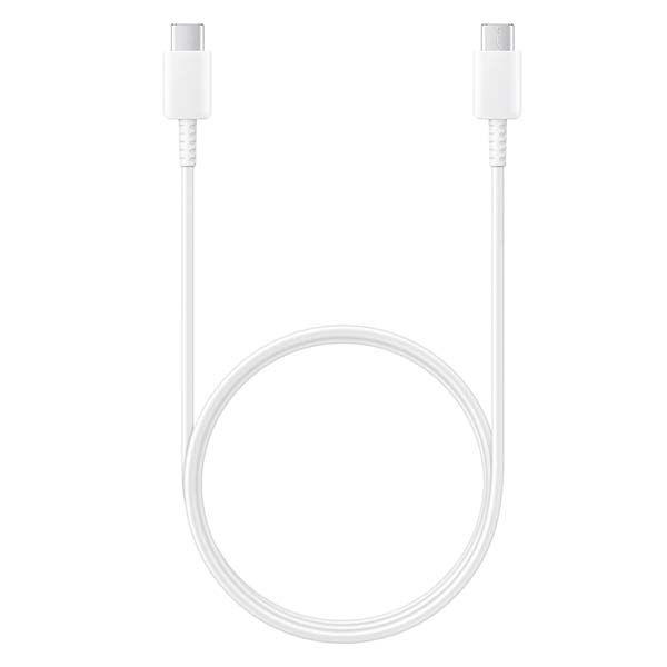 Samsung Original Type C to Type C 3.28 Feet Cable (White)
