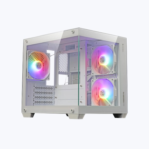 Zebronics Mercury 10 Premium Gaming Chassis - White