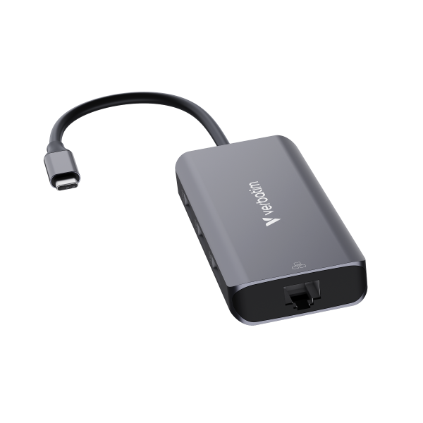 Verbatim USB-C Essentials Multiport Hub 6 Port with RJ45
