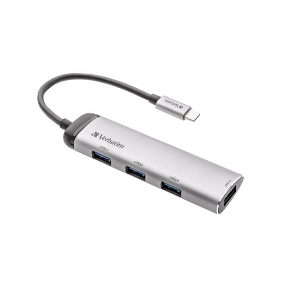 Verbatim USB-C Multiport Hub 4 Port USB 3.2 Gen 1