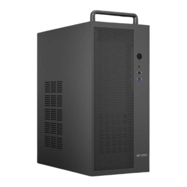 Ant Esports SI10 Mid Tower (M-ATX,M-ITX) Black Cabinet 1x80mm Fan