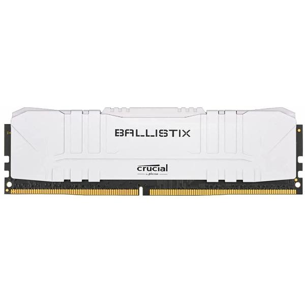 Crucial Ballistix 8GB DDR4-3600 Desktop Gaming Memory (White)