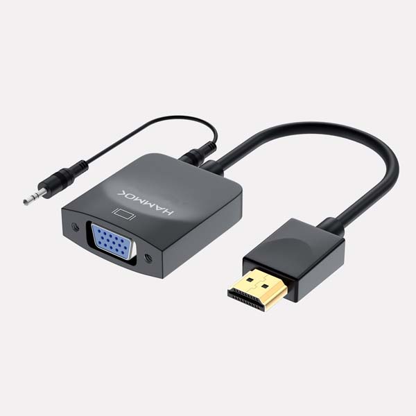 Hammok Austin HDMI to VGA with Audio Adapter Converter