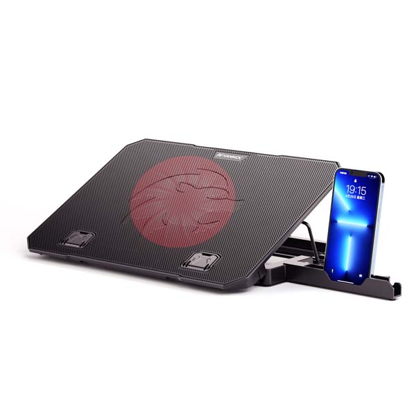 Hammok Denver Laptop Cooler Pad with Mobile Stand (Single Fan)
