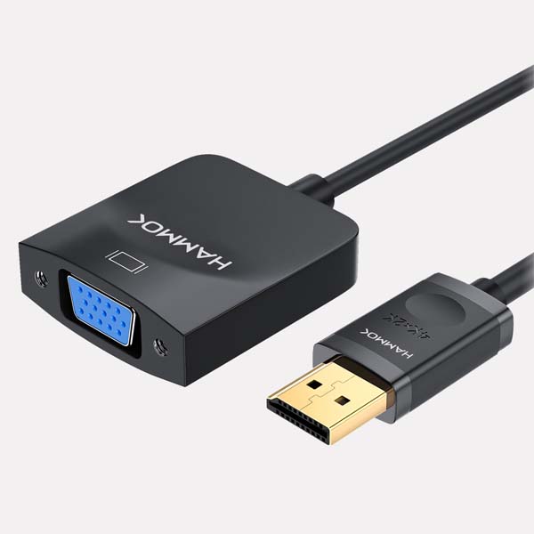 Hammok Parker Display Port to VGA Converter Cable