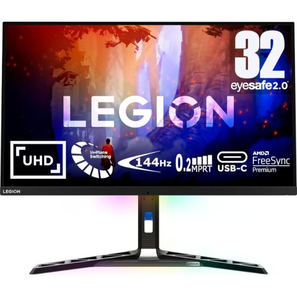 Lenovo Legion Y32p-30 31.5-inch IPS 4K 144Hz USB-C Gaming Monitor