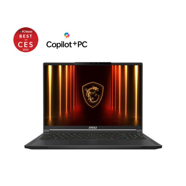MSI Stealth A16 AI+ AMD Ryzen AI 9 HX 12 Core 370 - (32 GB/2 TB SSD/Windows 11 Home/12 GB Graphics/NVIDIA GeForce RTX 5070 Ti/240 Hz) Stealth A16 AI+ A3XWHG-049IN Gaming Laptop (16 Inch, Core Black, 2.1 Kg)