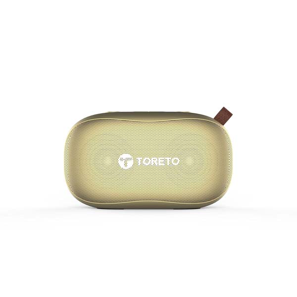 Toreto Bang Pro 10W Wireless Bluetooth Speaker (Gold)