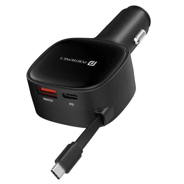 Portronics Car Power Retracto