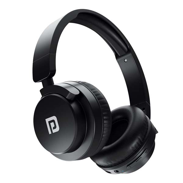 Portronics Muffs M2 Bluetooth Headphones (Black)