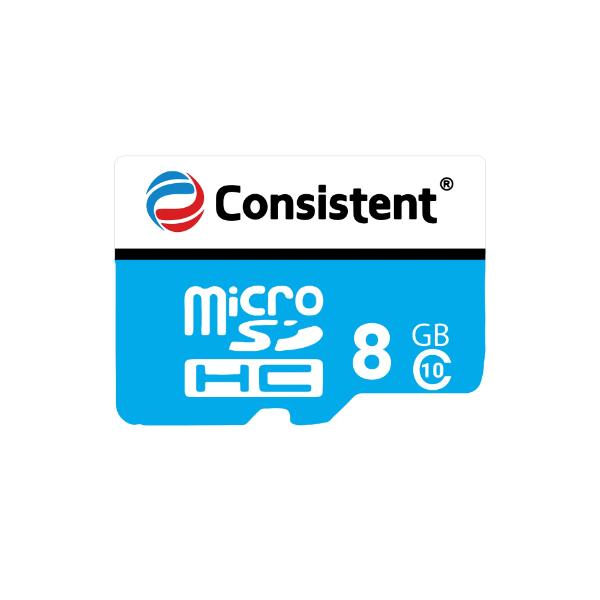 Consistent Micro SD Card 8Gb, High Performance 5 Year Warranty