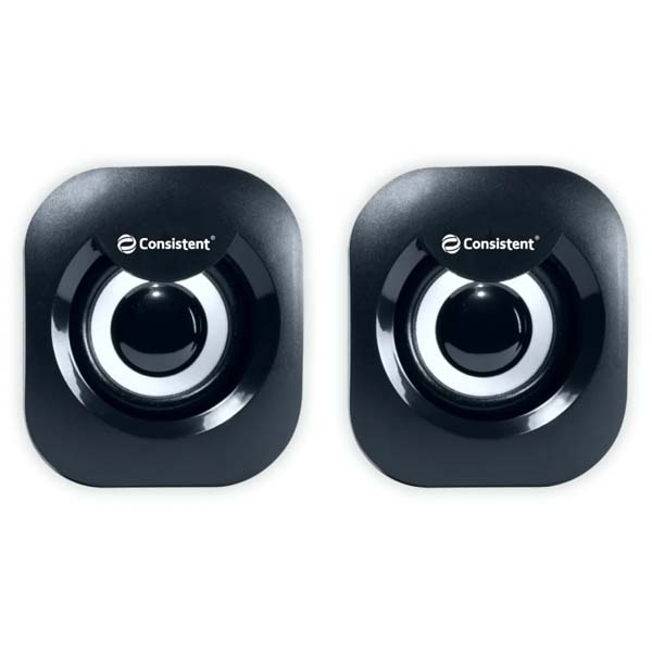 Consistent Sur Taal USB 2.0 Speaker | Computer Speaker, USB Powered, Aux Volume Controled