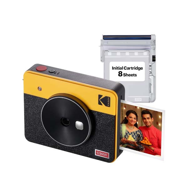 Kodak Mini Shot 3 Retro 2in1 + 8 Sheets (Yellow)