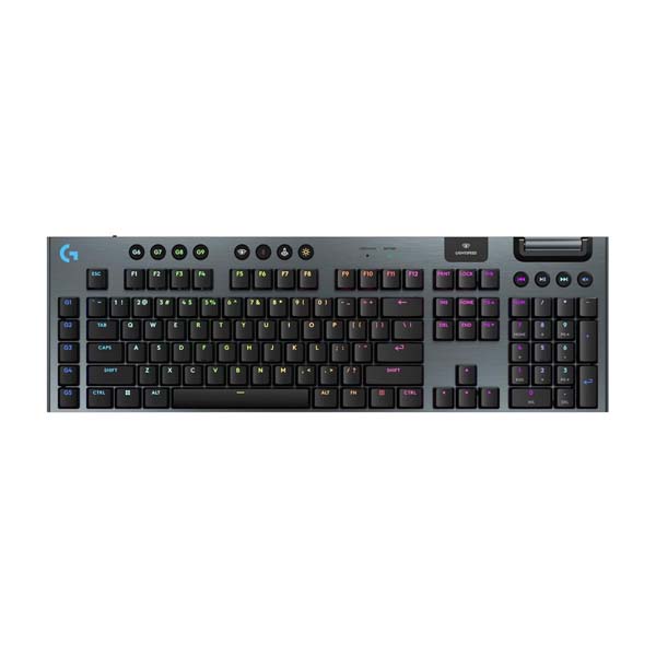 Logitech G915 X LIGHTSPEED Low-Profile Wireless RGB Mechanical Gaming Keyboard (Black, Linear)