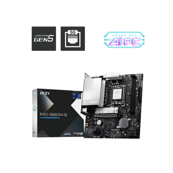 MSI PRO B860M-B Intel mATX Motherboard