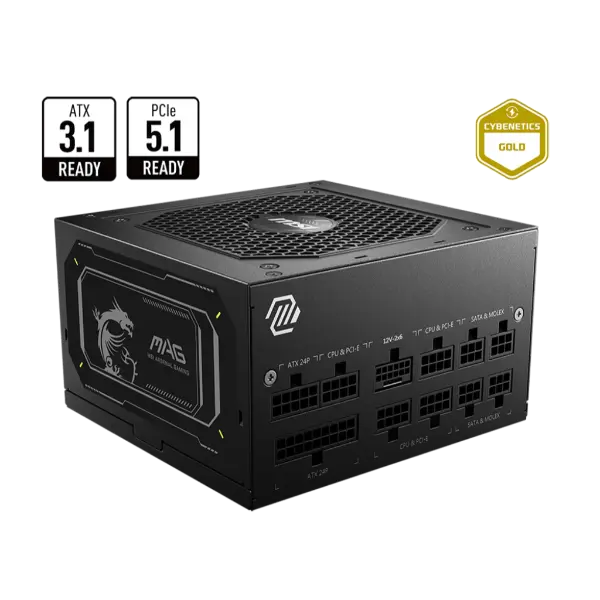 MSI MAG A750GL PCIE5 II Modular Power Supply