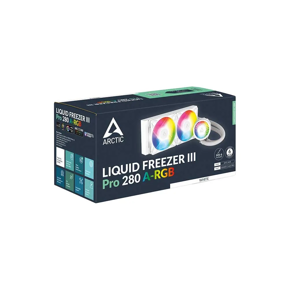 Buy ARCTIC Liquid Freezer III Pro 280 ARGB AIO CPU Liquid Cooler