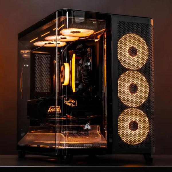 CORSAIR AIR 5400 RS-R ARGB EATX Cabinet (Black)