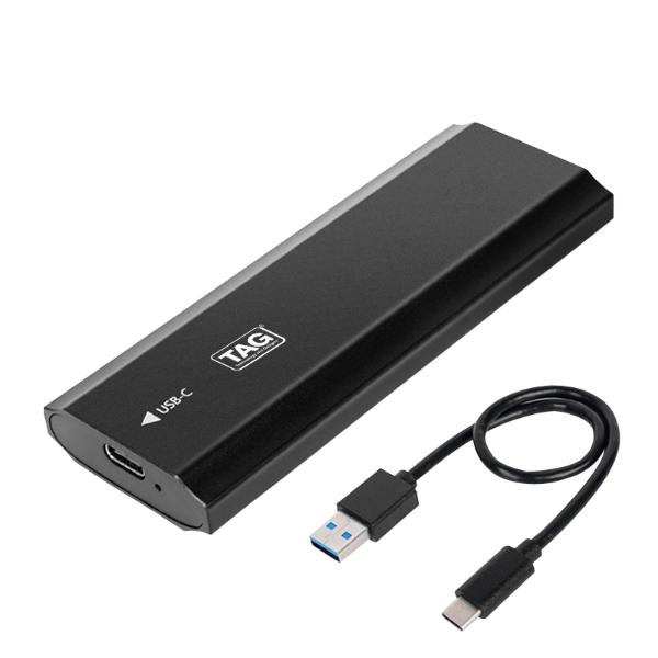 TAG M.2 SSD Enclosure (Black)