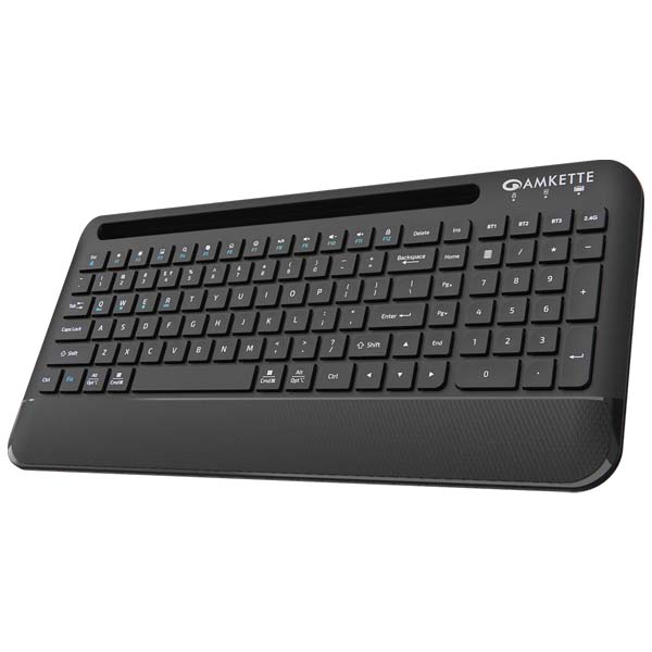 Amkette Optimus Pro Max Bluetooth 4 In 1 Keyboard - (Black)