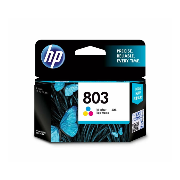 HP 803 Tri-color Original Ink Cartridge