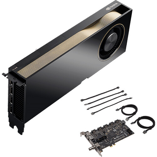 PNY NVIDIA RTX 6000 Ada Generation + HW Sync Graphics Card Kit