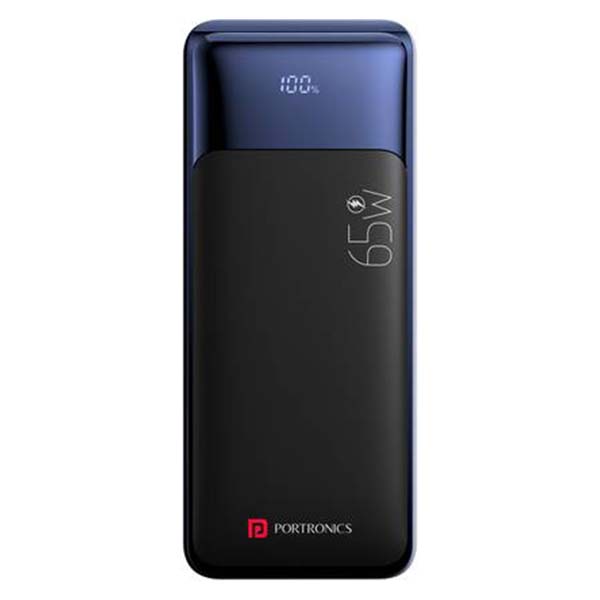 Portronics Ampbox 27K 27000 mAh 65W Power Bank (Black)