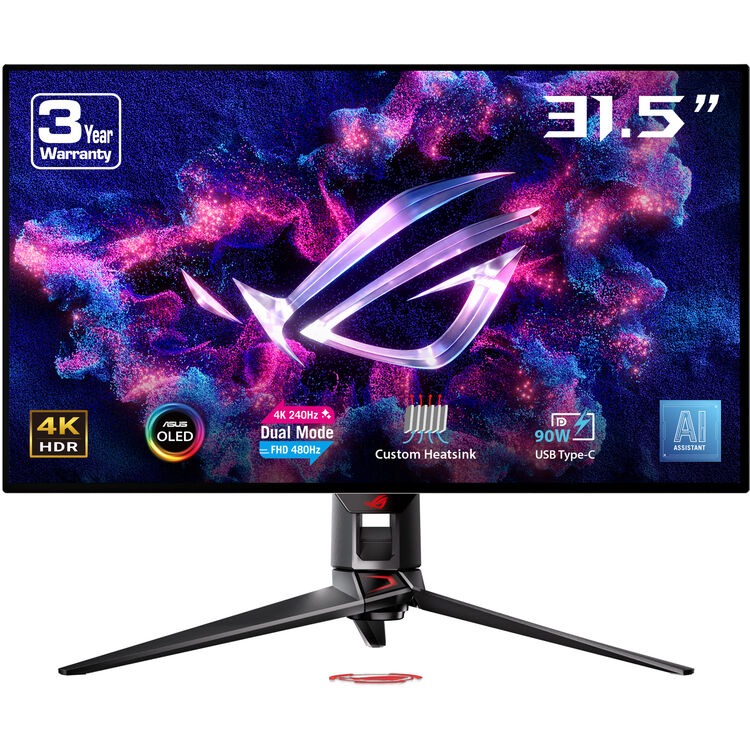 ASUS ROG Swift PG32UCDP 32” 4K OLED Gaming Monitor