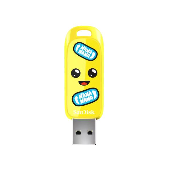 SanDisk Fortnite USB Flash Drive, Peely Edition - 64GB