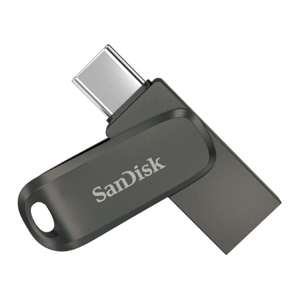 SanDisk Ultra Dual Drive Luxe USB Type-C Flash Drive - 64GB (Dark Grey)