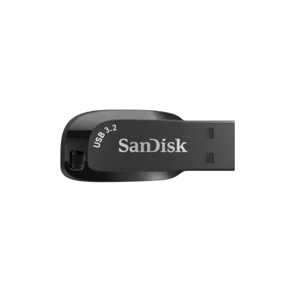SanDisk Ultra Shift USB 3.2 Gen 1 Flash Drive - 256GB (Black)