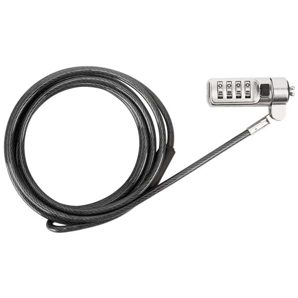 Targus DEFCON ASP66GLX-S Cable Lock For Notebook 1.98 m Cable (Black)