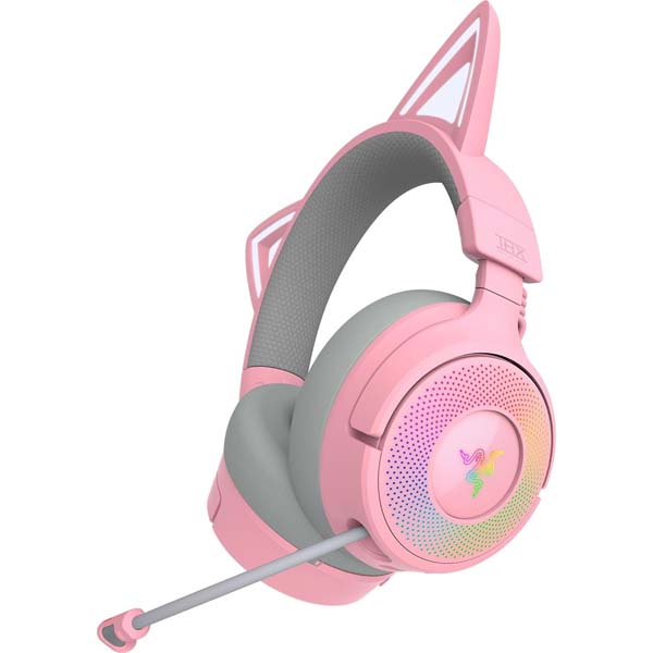 Razer Kraken Kitty V3 Pro Wireless RGB Gaming Headset (Pink Quartz)