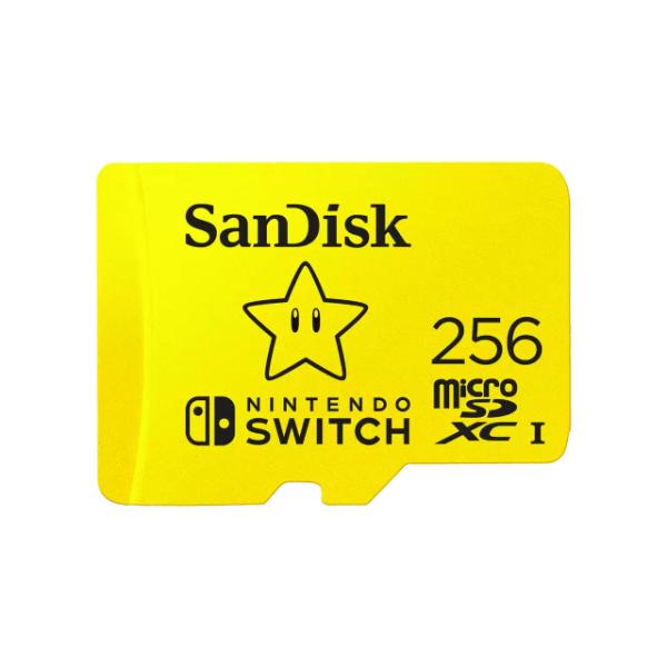 SanDisk Nintendo-Licensed Memory Cards For Nintendo Switch - 256GB
