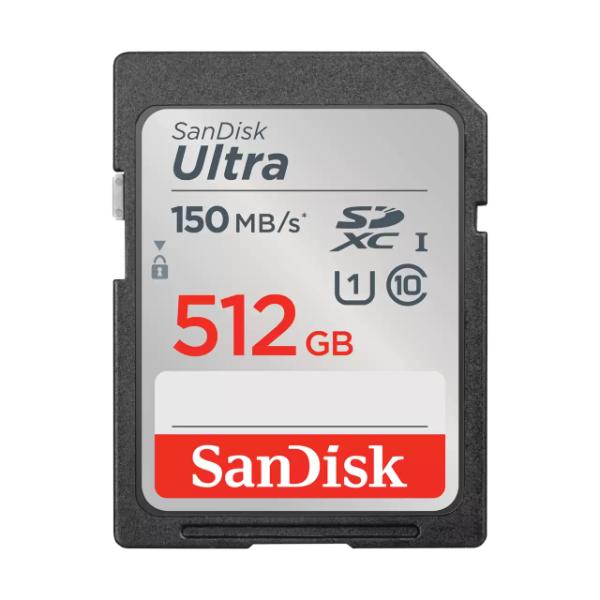 SanDisk Ultra SDHC UHS-I card and SDXC UHS-I card - 512GB